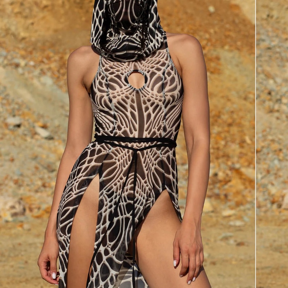 badinka bone relic dress
